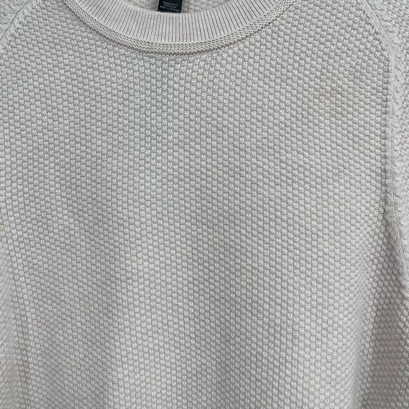 Lululemon Light Beige Textured Knit Crewneck Long Sleeve Sweater Size XS - Picture 2 of 6
